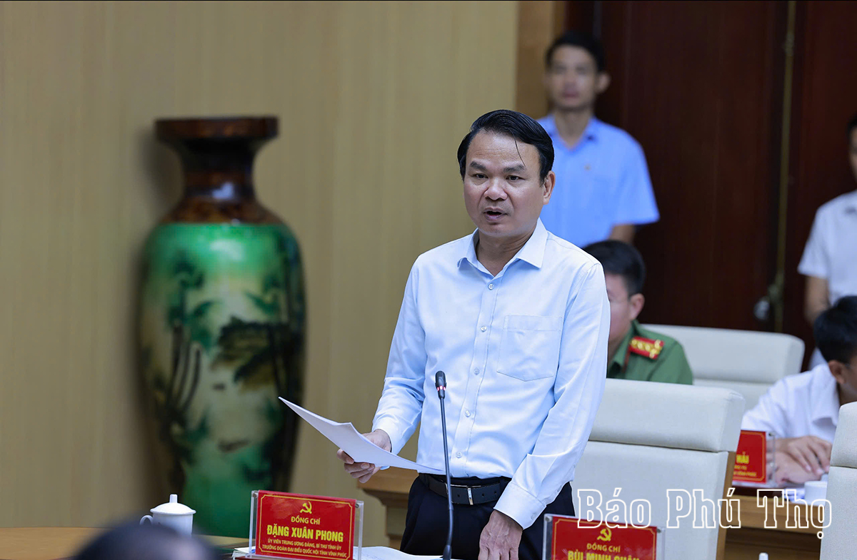 Tổng Bí thư Tô Lâm làm việc với Ban Thường vụ Tỉnh ủy Phú Thọ, Vĩnh Phúc, Hòa Bình Tổng Bí thư Tô Lâm làm việc với Ban Thường vụ Tỉnh ủy Phú Thọ, Vĩnh Phúc, Hòa Bình