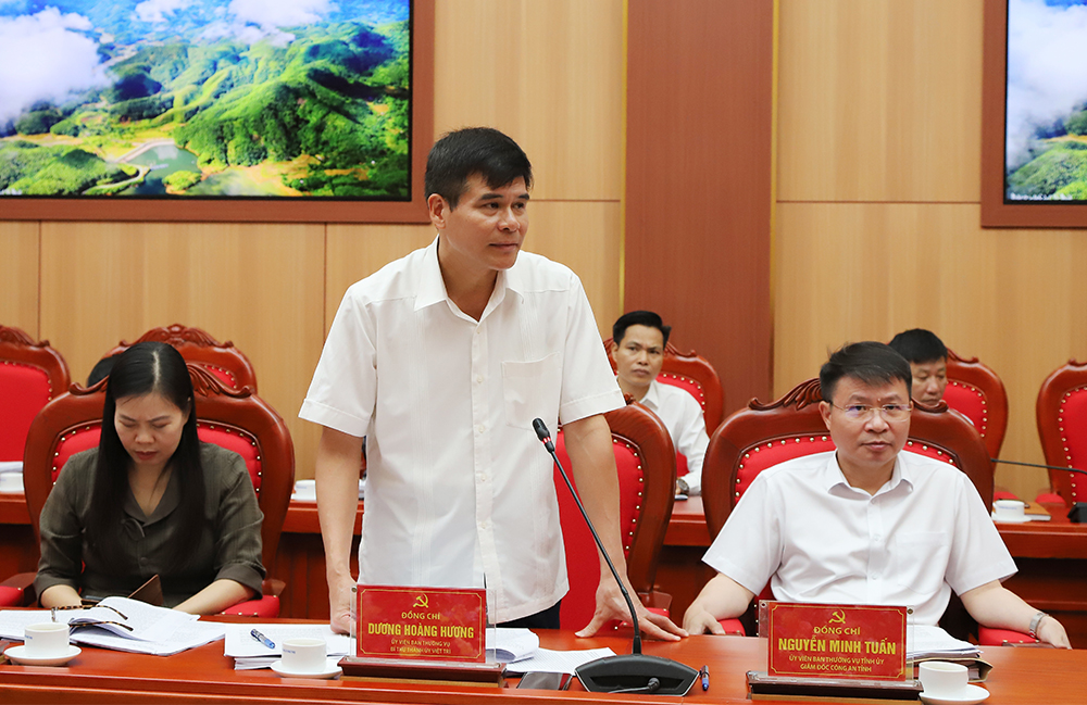 Ban Thường vụ Tỉnh ủy thông qua nhiều nội dung quan trọng
